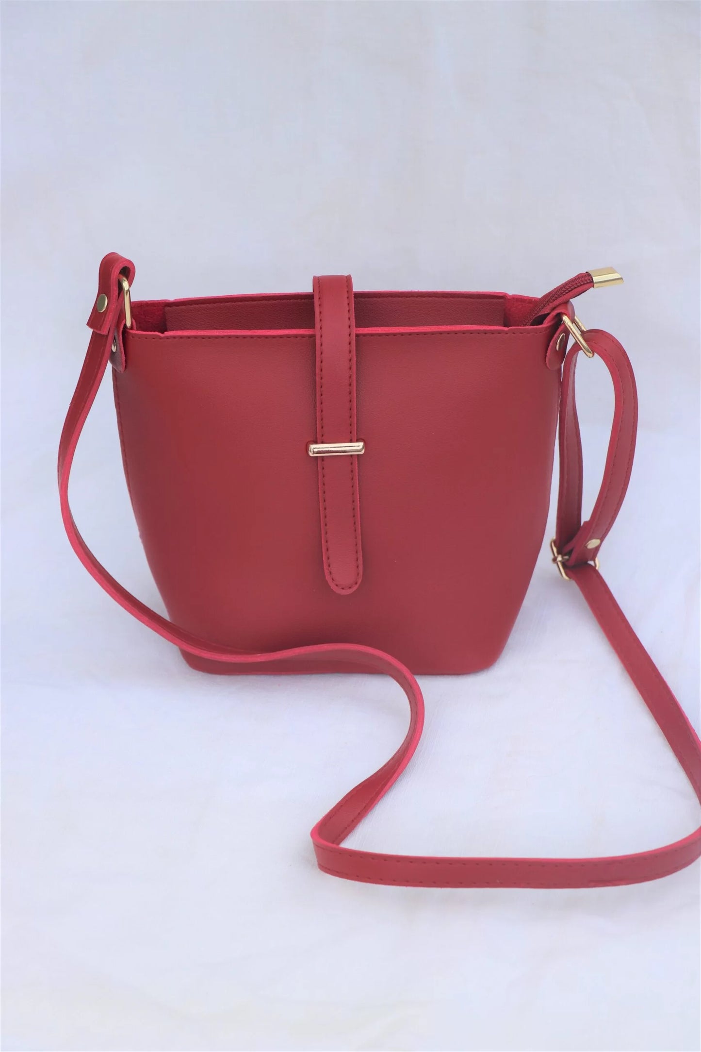 Red Buckle Bag