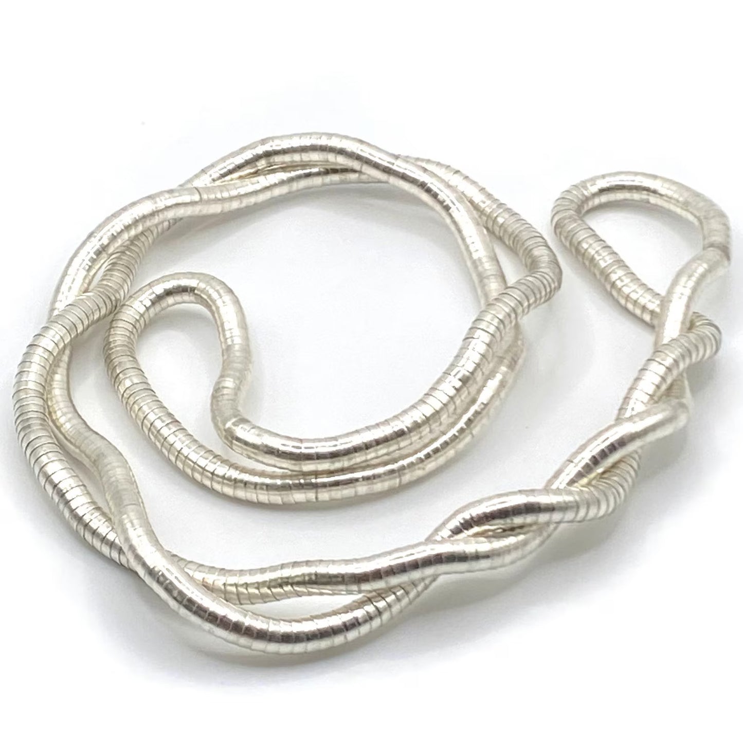Flexible snake necklace / Bracelet (Golden)