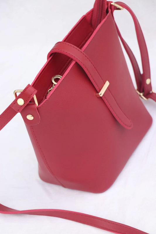 Red Buckle Bag