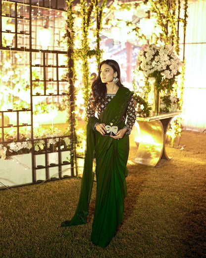 Emerald Saree