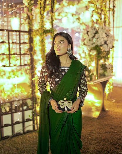 Emerald Saree