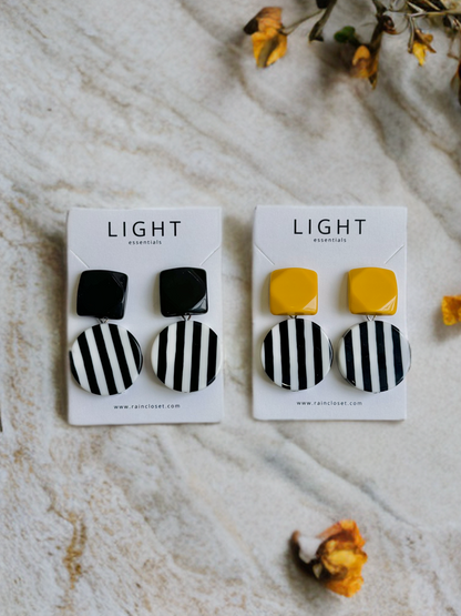 Bee Earrings (Yellow)