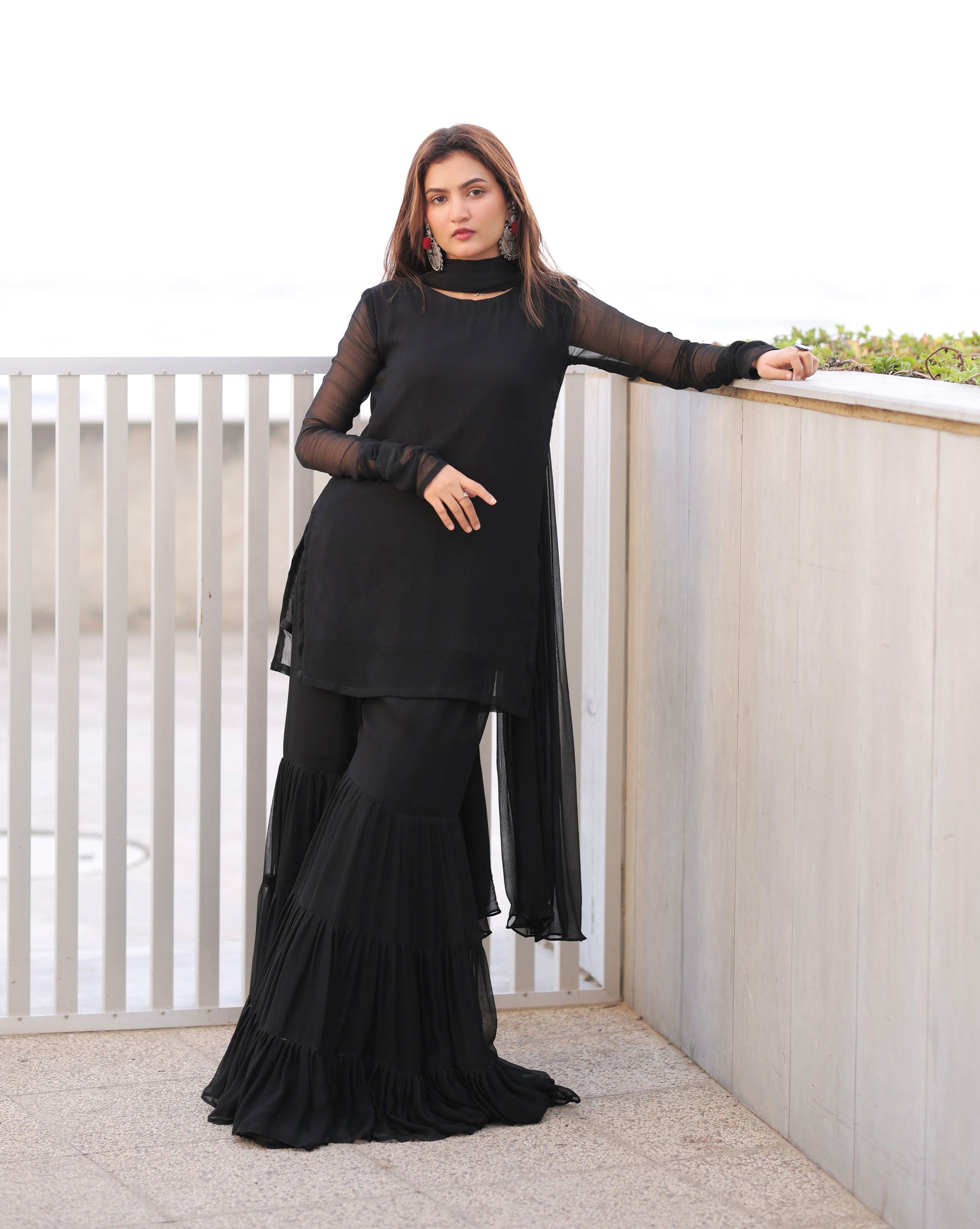 chiffon plain dress Plain Chiffon Frock Chiffon Dress Designs 2018 Sandal (Plain Chiffon Frock) XS