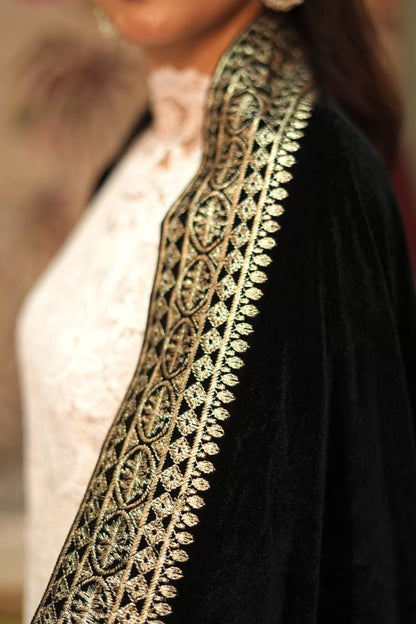 Shahi Black Shawl